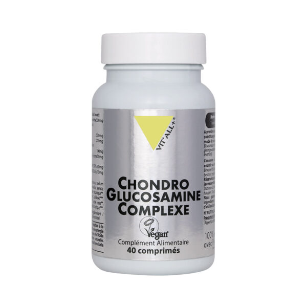 CHONDROGLUCOSAMINE COMPLEXE 100% végétal VIT'ALL+