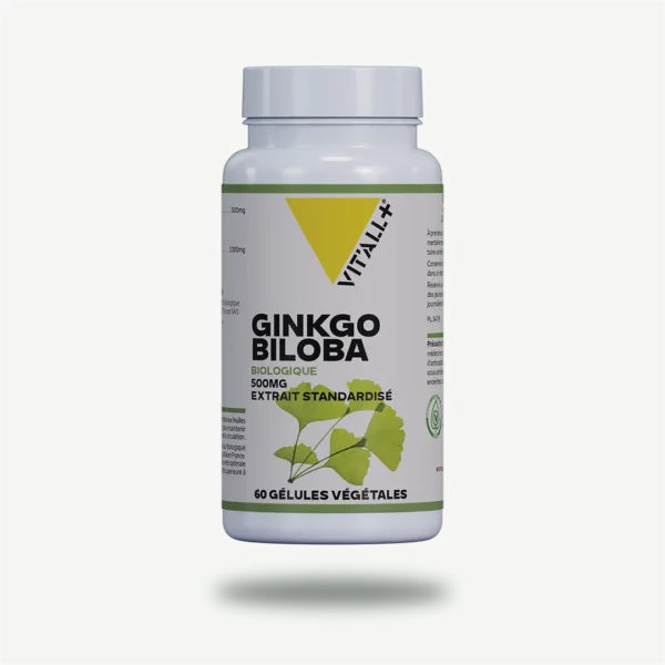 GINKGO BILOBA BIO* 500mg VIT'ALL+