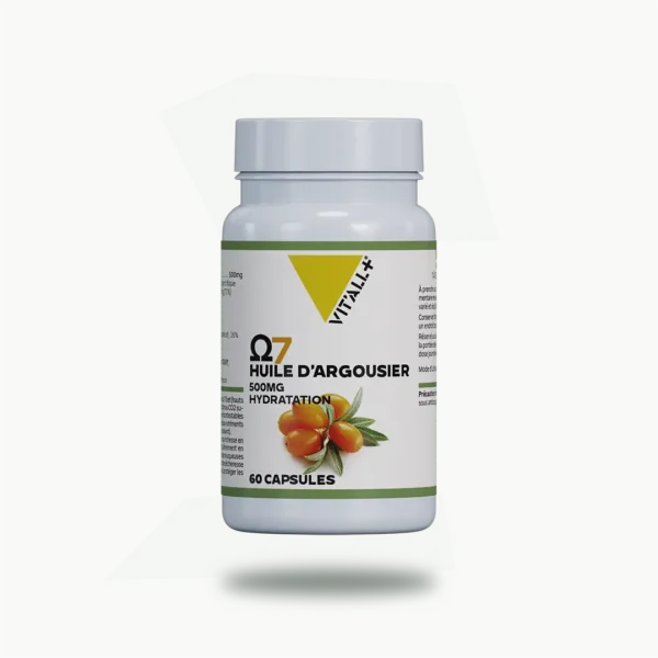 OMEGA 7 Huile d'Argousier 500mg VIT'ALL+