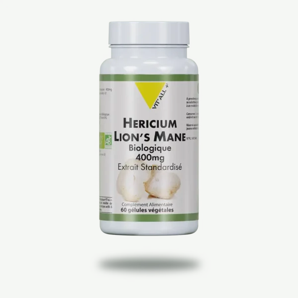 HERICIUM BIO* 400mg Extrait Standardisé VIT'ALL+