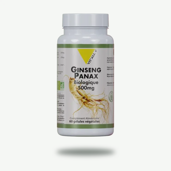 GINSENG PANAX BIO* 500mg VIT'ALL+