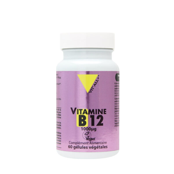 Vitamine B12 forme active 1000μg - certifiée VEGAN