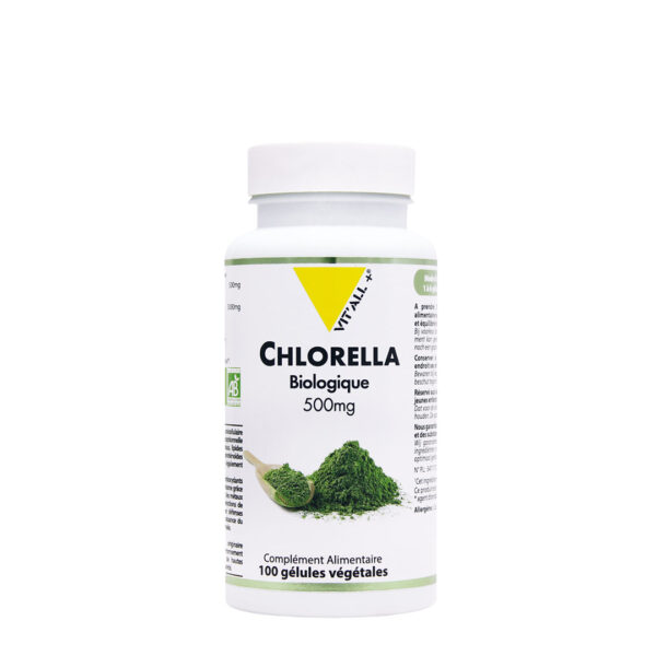 Chlorella Biologique* 500mg VIT'ALL+