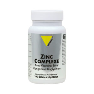 ZINC COMPLEXE (Zinc, Vitamine B6, Manganèse)