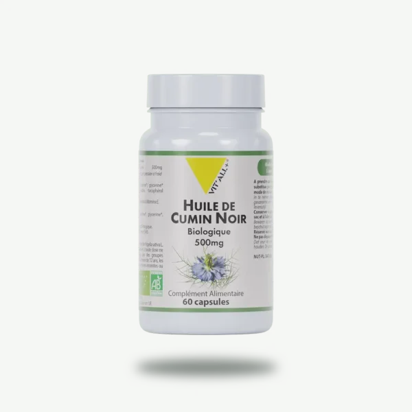 HUILE DE CUMIN NOIR BIO* 500mg