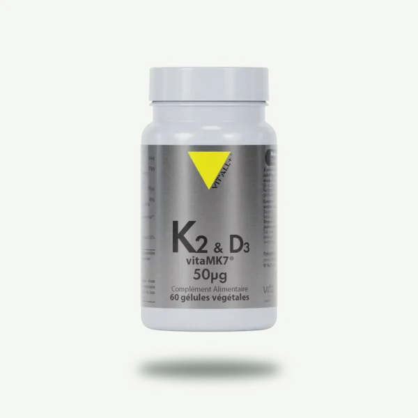 VITAMINES K2 vitaMK7® & D3 50mcg VIT'ALL+