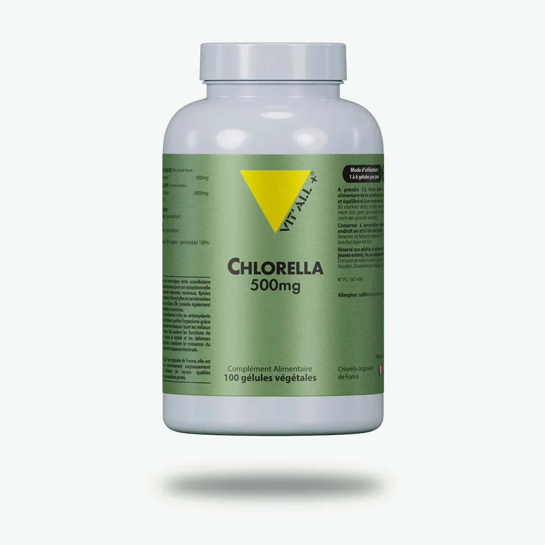 CHLORELLA 500mg CHLORELLA 500mg VIT'ALL+