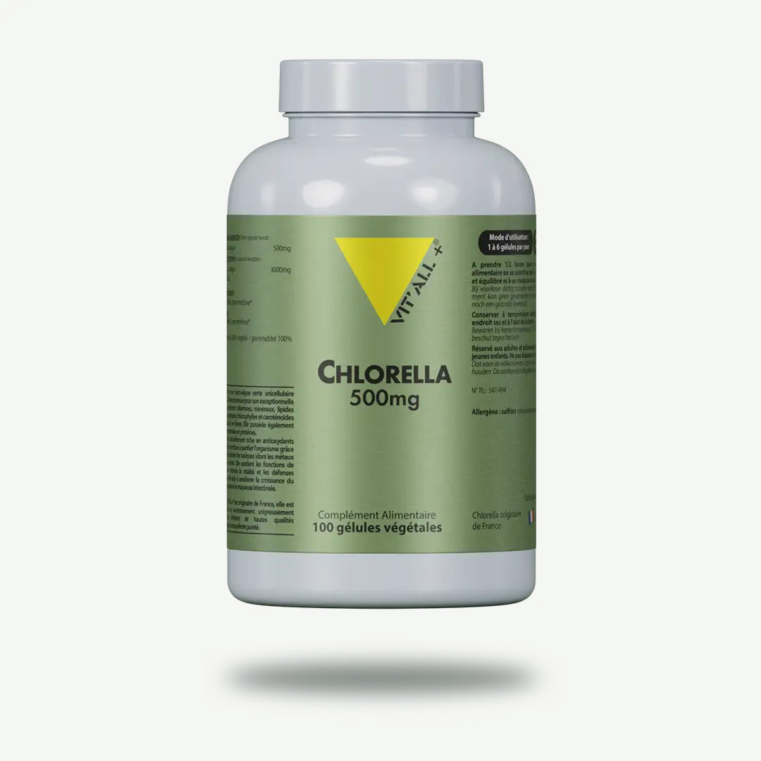 CHLORELLA 500mg CHLORELLA 500mg VIT'ALL+