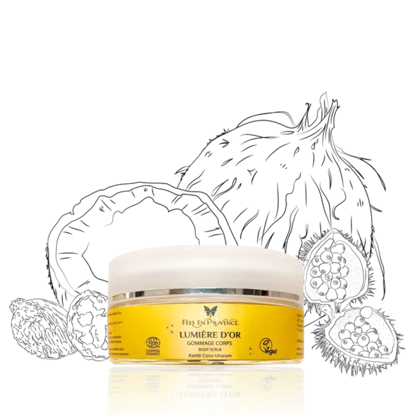 Lumière d’Or – Gommage corps – 200ml