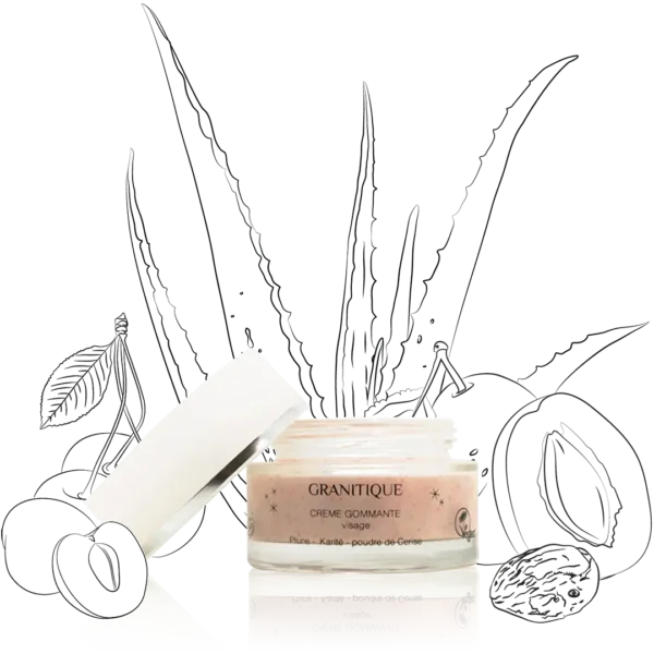 Granitique – Crème gommante douceur pour visage – 50ml