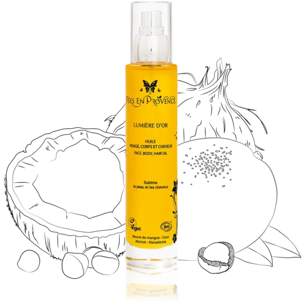 Lumière d’Or – Visage, corps, cheveux – 100ml