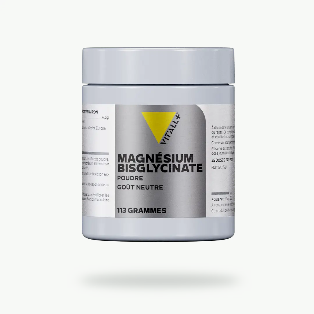 MAGNÉSIUM BISGLYCINATE POUDRE MAGNÉSIUM BISGLYCINATE POUDRE VIT'ALL+