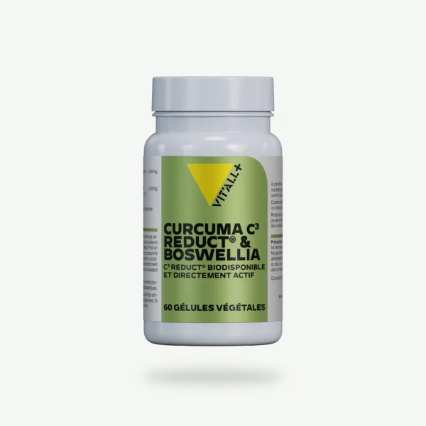 CURCUMA C3 Reduct® & BOSWELLIA - C3 Reduct® hautement biodisponible et directement actif VIT'ALL+