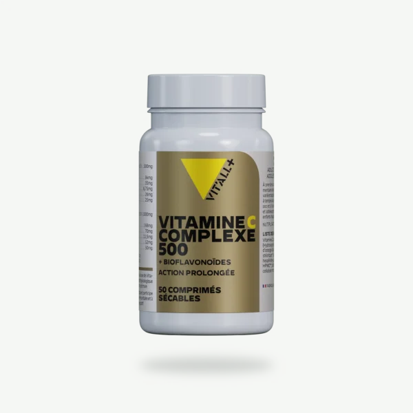 VITAMINE C 500 Action Prolongée + Bioflavonoïdes VIT'ALL+