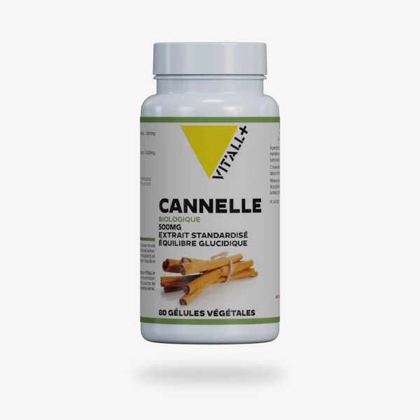 CANNELLE BIO* 500mg Extrait Standardisé VIT'ALL+