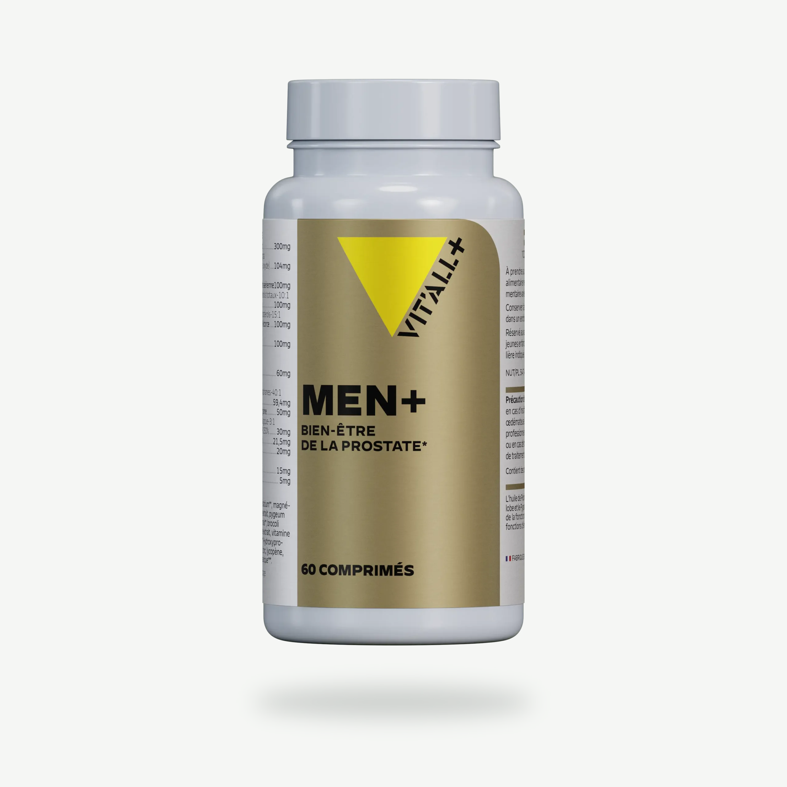 MEN+ (Courges – saw palmetto pour Homme) MEN+ bien-être de la prostate* VIT'ALL+