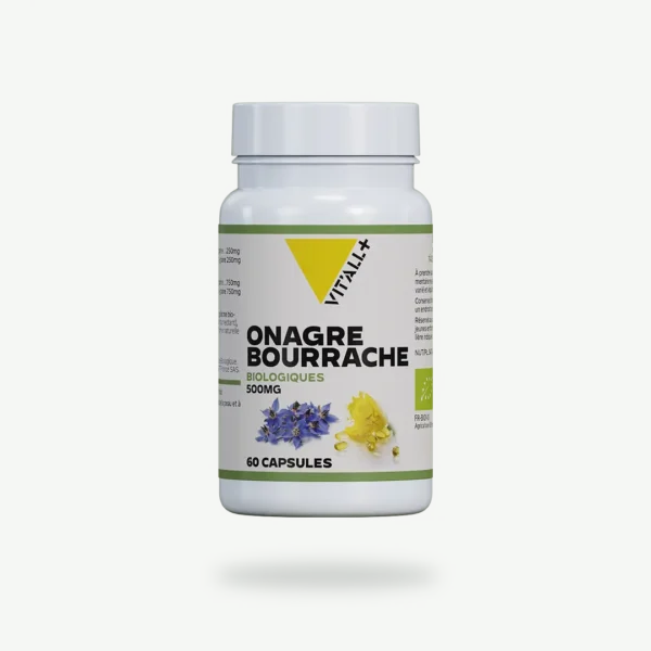ONAGRE & BOURRACHE BIO* 500mg VIT'ALL+
