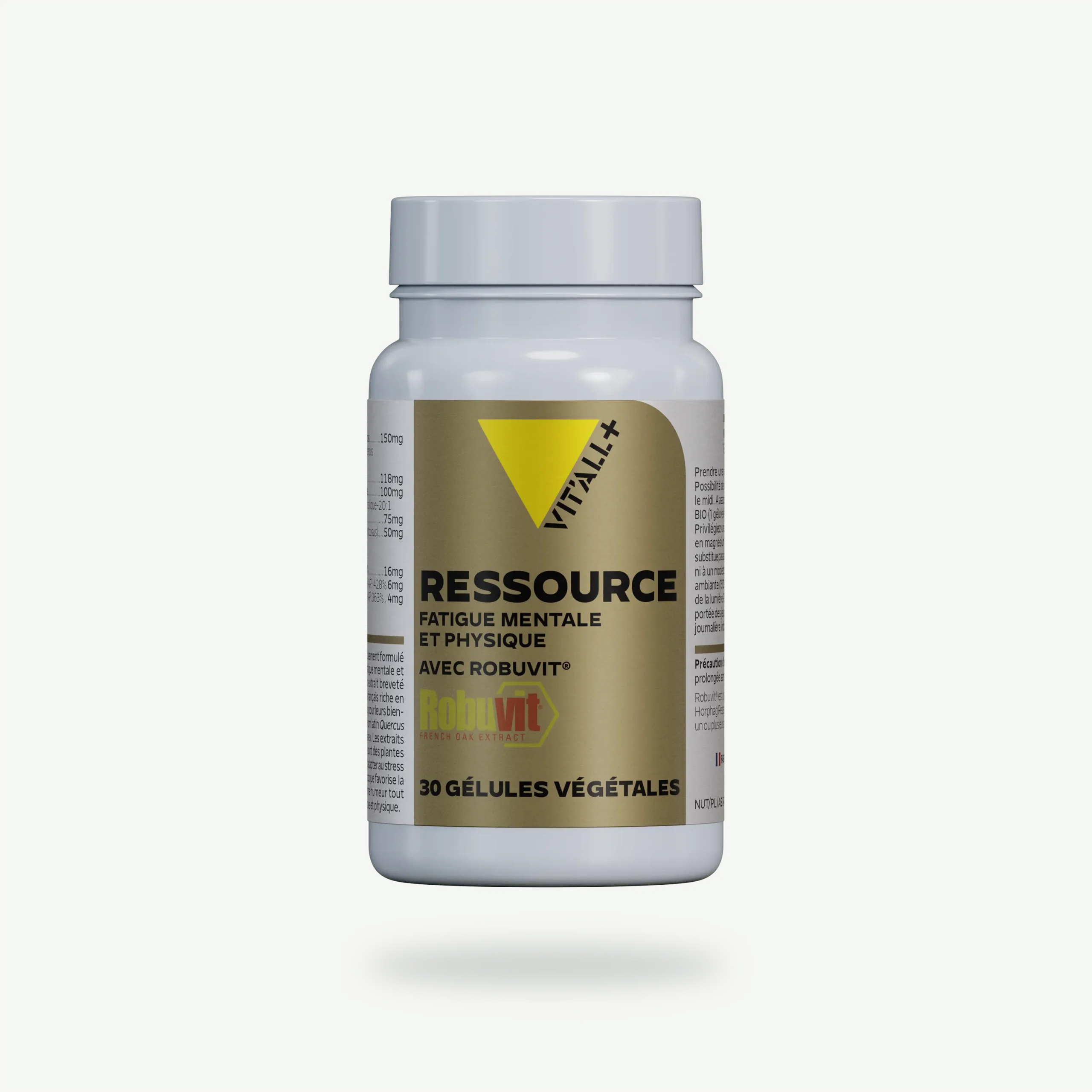 RESSOURCE RESSOURCE - Force mentale et physique 30 gélules VIT'ALL+