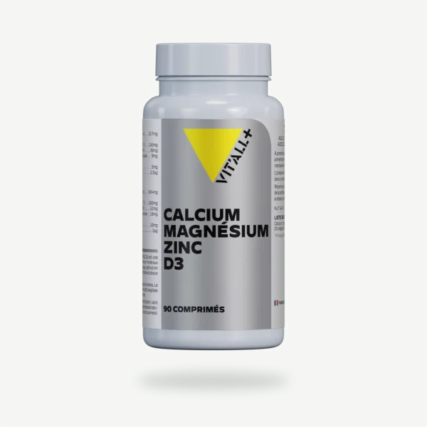 CALCIUM MAGNESIUM ZINC Bisglycinate + D3 VIT'ALL+