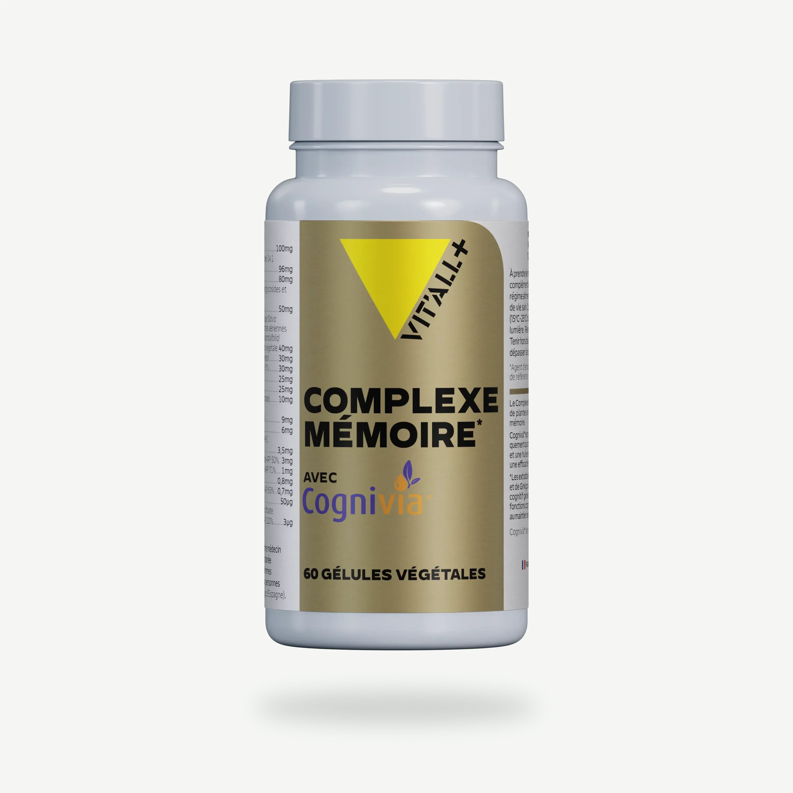 COMPLEXE MEMOIRE Avec COGNIVIA™ COMPLEXE MEMOIRE Avec COGNIVIA™ VIT'ALL+