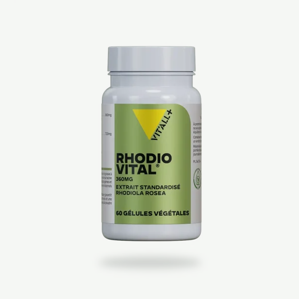 RHODIO VITAL® (Rhodiola) 360mg VIT'ALL+