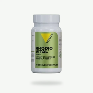 RHODIO VITAL® (Rhodiola) 360mg-30 GÉLULES VIT'ALL+