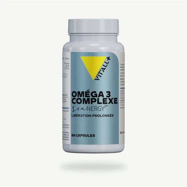 OMEGA 3 COMPLEXE SeaNERGY3 - Libération prolongée VIT'ALL+