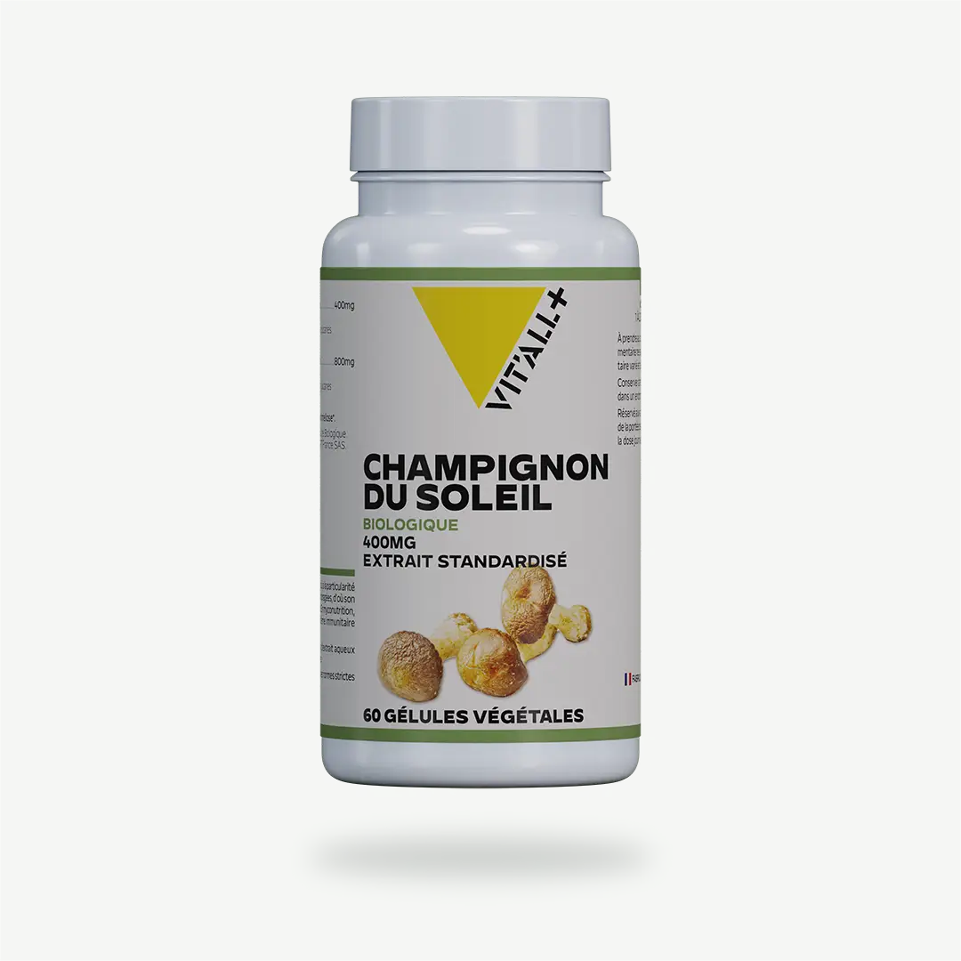 CHAMPIGNON DU SOLEIL BIO* 400mg CHAMPIGNON DU SOLEIL BIO* 400mg VIT'ALL+