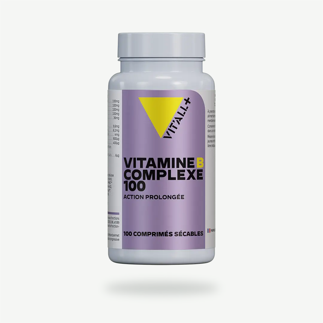 VITAMINES B COMPLEXE 100 Action Prolongée VITAMINES B COMPLEXE 100 Action Prolongée VIT'ALL+