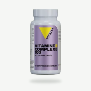 VITAMINES B COMPLEXE 100 Action Prolongée 60 comprimés VIT'ALL+