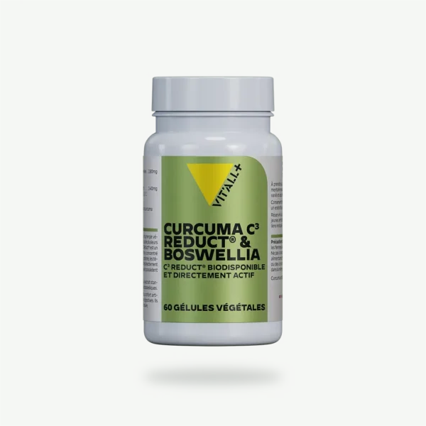 CURCUMA C3 Reduct® & BOSWELLIA - C3 Reduct® hautement biodisponible et directement actif VIT'ALL+