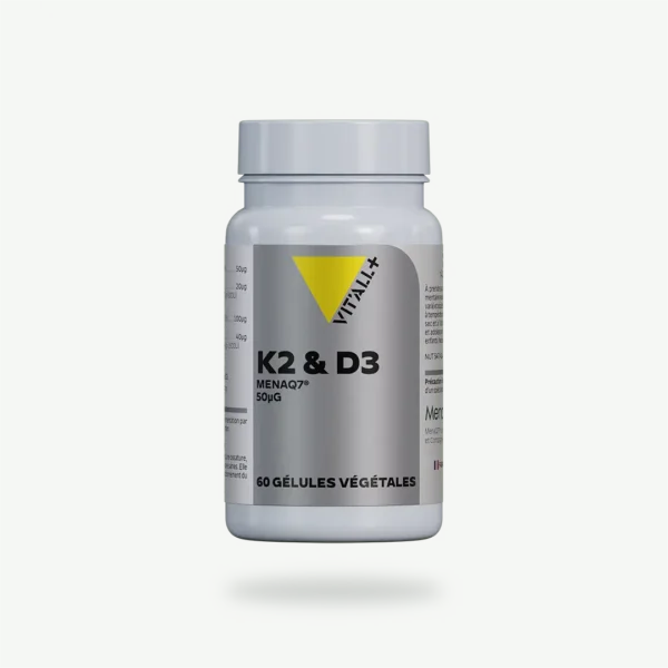 VITAMINES K2 MenaQ7® & D3 50μg VIT'ALL+