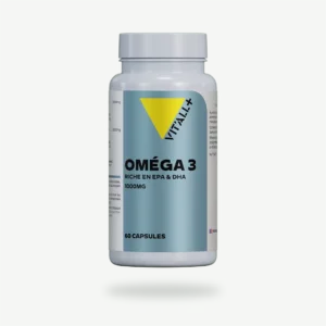 OMEGA 3 (Huile de poisson) 1000mg VIT'ALL+ 60 capsules