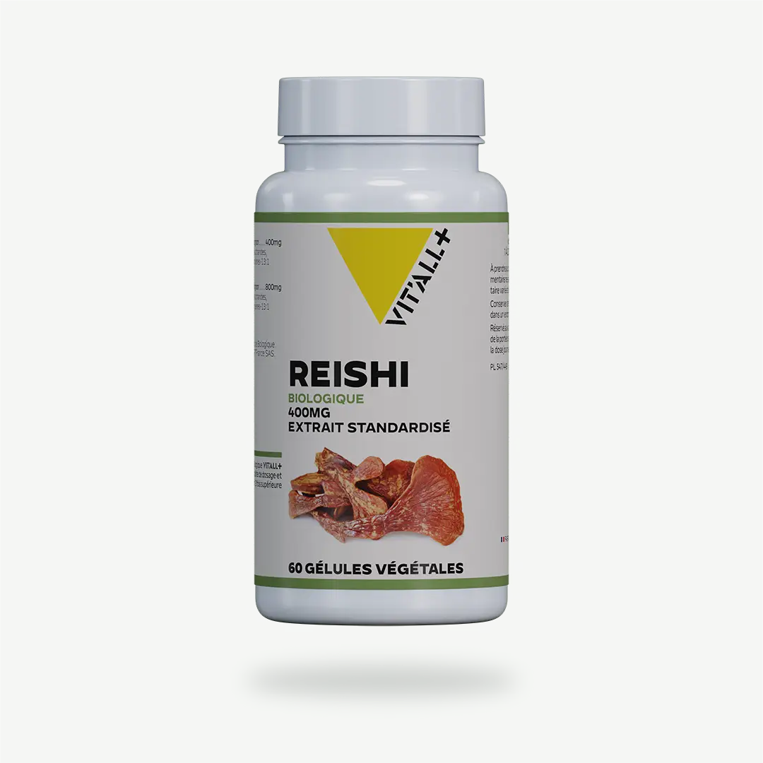 REISHI BIO* 400mg REISHI BIO* 400mg Extrait Standardisé VIT'ALL+