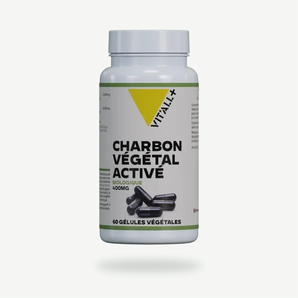 CHARBON VEGETAL ACTIVE 400mg Biologique* VIT'ALL+