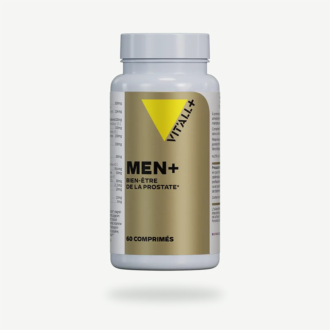 MEN+ (Courges – saw palmetto pour Homme) MEN+ bien-être de la prostate* VIT'ALL+