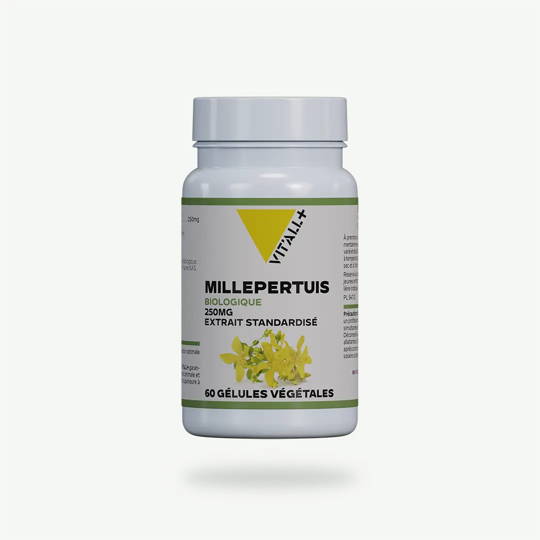 MILLEPERTUIS BIO* 250mg Extrait Standardisé VIT'ALL+