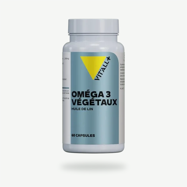 OMEGA 3 VEGETAUX (Huile de lin) 1000mg VIT'ALL+