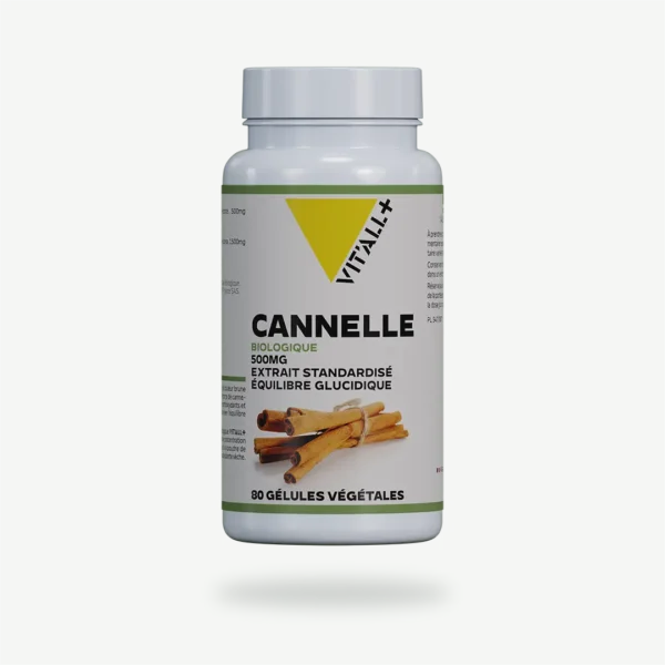 CANNELLE BIO* 500mg Extrait Standardisé VIT'ALL+
