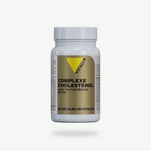 COMPLEXE CHOLESTEROL avec Phytostérols de pin 30 gélules VIT'ALL+