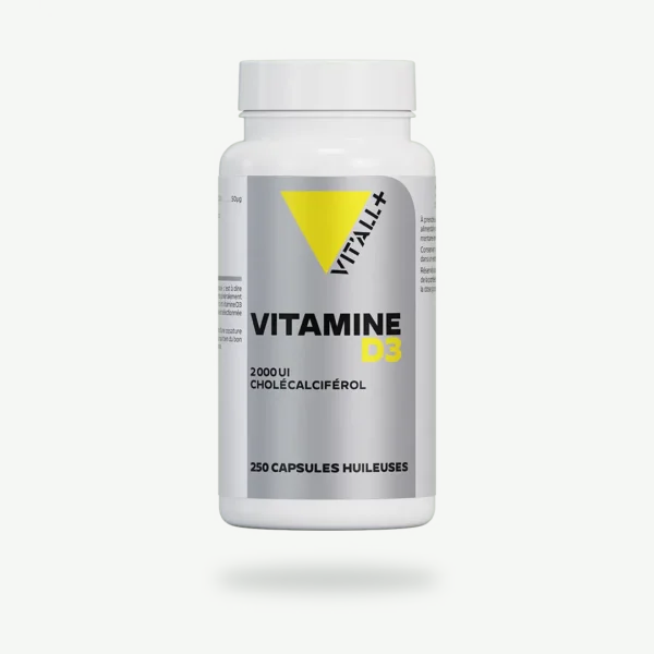 VITAMINE D3 - 2000 UI Cholécalciférol 50 mcg VIT'ALL+